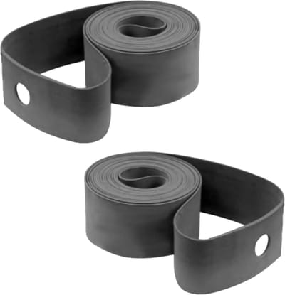 Velgbodem Rubber - Fietsband Bescherming - Fiets Onderhoud - Essentieel voor Bescherming - 26 Inch 18mm - Zwart