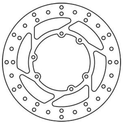 Remschijf TRW MST301, 1 Stuk
