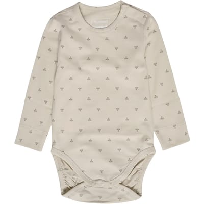 Hummel kinderbody met lange mouwen Hmlmini Bee Aop L/S 230320