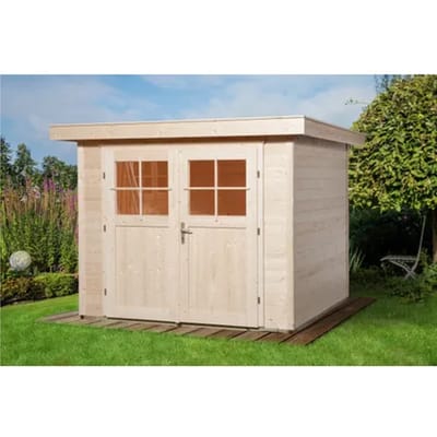 Weka Tuinhuis 227 - Onbehandeld - 235x239cm