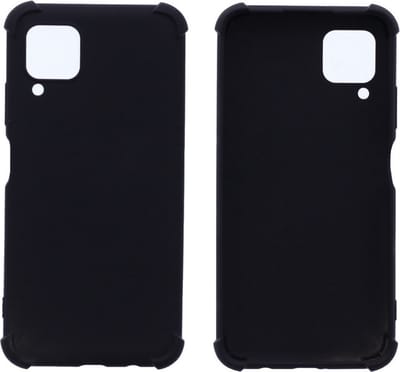Hoesje Geschikt voor: Huawei P40 Lite Anti Shock Silicone - Zwart - ZT Accessoires