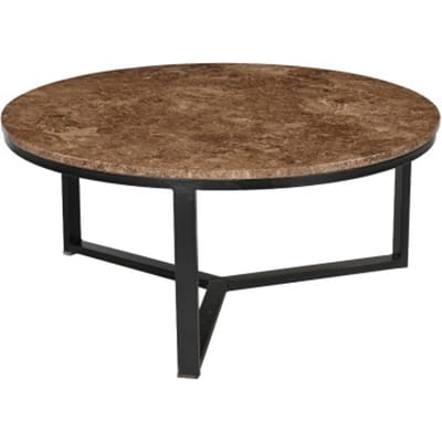 Livingfurn - Salontafel Senna Emperador 60cm - Marmer