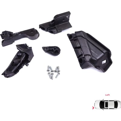 Support de phare avant gauche (BHL573-1) pour Opel Astra J P10 2009-2015 4/5 portes GTC 2011-2018