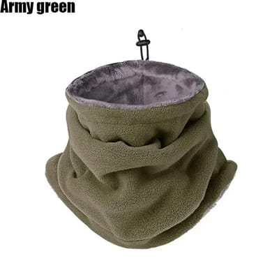 Winter Warm Skimask Heren Bandana Fleece Nekwarmer Gaiter Winddichte Sjaal Kamperen Wandelen Balaclava Vissen Fietsen Gezichtsmasker gray
