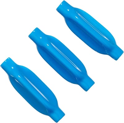 Dailygoody - Grijphulp voor pennen - Zachte grijpers - Verbeterde grip - 3 stuks - Geschikt voor zwakke grip - Perfect voor pennen en potloden - Flexi...