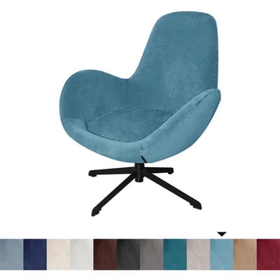 1 stuks Velvet Draaibare Armleuning Gebogen Rug Stoelhoezen Stretch Wingback Eetkamerstoelhoes Woonkamer Thuiskantoor Bureau Beschermer