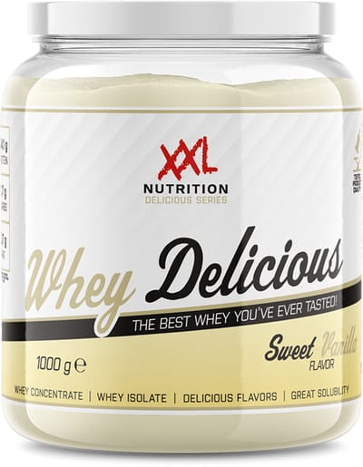XXL Nutrition - Whey Delicious - Sweet Vanille - Eiwitpoeder - 1000 g
