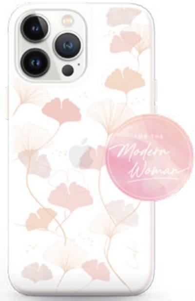 UNIQ - Coehl - Meadow iPhone - 14 - Pro - 6.1 - hoesje - roze/lenteroze