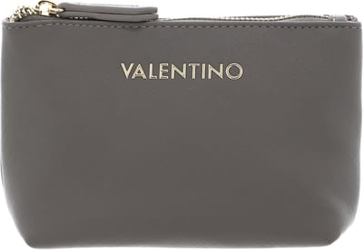 VALENTINO Toilettas Zero Re Soft Cosmetic Case Grigio Grijs