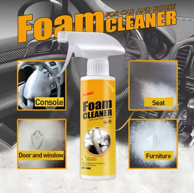 TLVX Auto Bekleding Reiniger 300ML Sprayfles - Schuim reiniger - Vlekken verwijderen - Interieur reinigen - Foam Cleaner - Interieur Auto Stoel Schoonmaken - Huis - Keuken - Vlekken Verwijderen Bankstel - Textiel - Leer - Frisse Geur - Effectief!