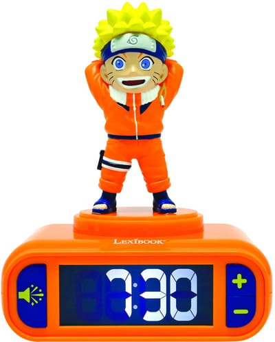 Naruto Nachtlampje Wekker met geluiden
