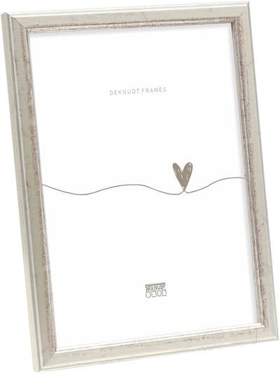 Deknudt Frames fotolijst S236D1 - zilver hout - voor foto: 18x24 cm