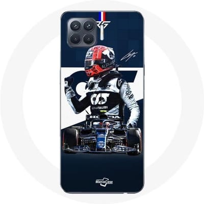 Coque - Max Verstappen - Oppo A93 - Formule 1 - Souple - Sportif bleu