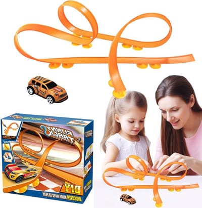 Flexibele Baan - Race Speelgoed - Creatief Spelen - Ontwikkel Fantasie - 36 Stuks - Willekeurig