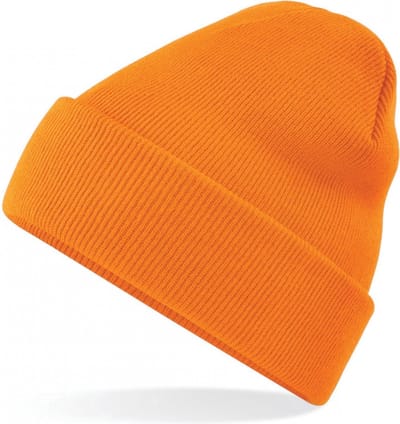 CHPN - Beanie - Muts - Gehaakte - Hippe muts - Wintermuts - Winter accessoire - Koud hoofd - Oranje