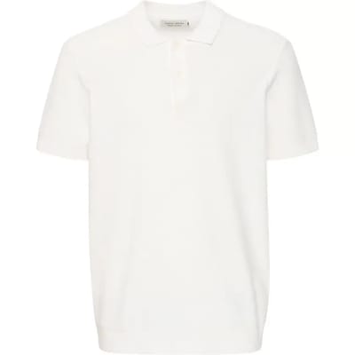 Relaxed fit poloshirt met structuurmotief, model 'EDWARD'