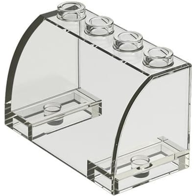 MIJN EIGEN CREATIE 10 STUKS 3823 Speciaal Glazen Raam 2x4 Bouwstenen Set Voertuig Toevoegingen Blokken Deeltje Idee ZELF MAKEN Speelgoed Kinderen Kerst white