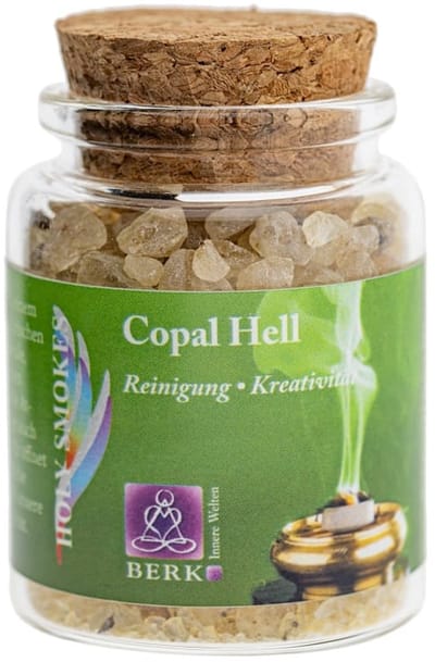 Wierookhars Copal in Glas