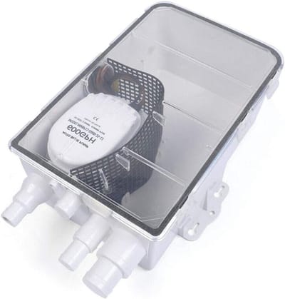Douchepompsysteem - Afvoerpomp - Water Afvoeren - Automatische Vlotterschakelaar - 600GPH - Rood
