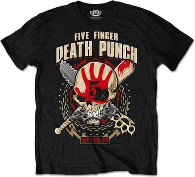 Five Finger Death Punch - Zombie Kill Heren T-shirt - S - Zwart