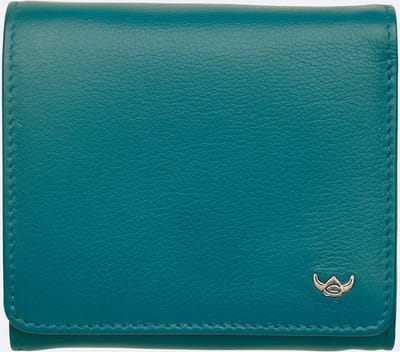 Golden Head Leren portemonnee Madrid RFID Protect RV-Börse 3335 Türkis turquoise