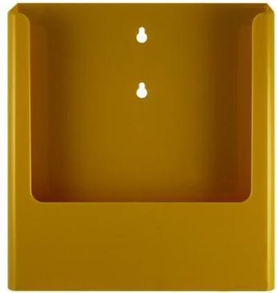 Folderhouder magnetisch A4 (staand/geel)