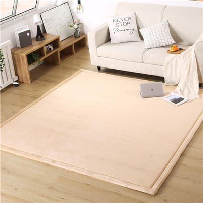 Baby Speelkleed - Zachte Vloermat - Spelen en Kruipen - Extra Dikke Vulling - 200x220cm - Lichtbruin