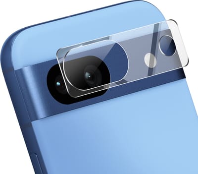iMak, Beschermfolie voor achtercamera Geschikt voor Google Pixel 8a Set van 2x krasbestendige geharde glazen, Transparant