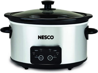 Digitale Kookpan - Elektrische Pan - Gemakkelijk Koken - Afneembaar Keramiek - 4 Liter - Zilver