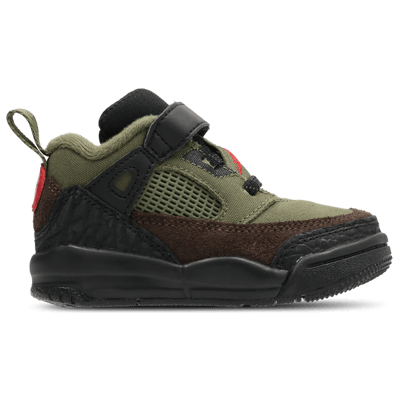 Jordan Spizike Babyschoenen - Olijf - Maat 27 - Leer