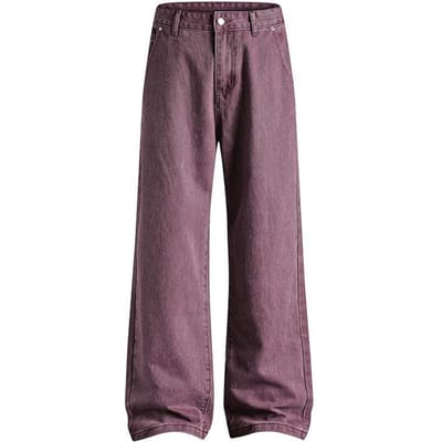Nieuwe Herfst Casual Jeans voor Mannen, Mooi Vallende Losse Broek met Middelhoge Taille 2XL gray