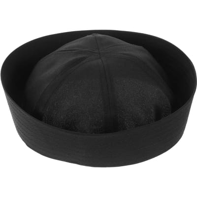 Zwarte Pet Podium Optreden Zeeman Marine Hoed Feestjurk Kapitein (Zwart) Dames Decoratie Cosplay Jongen Volwassene Roeiboot Attribuut Dames' 21X6CM zwart
