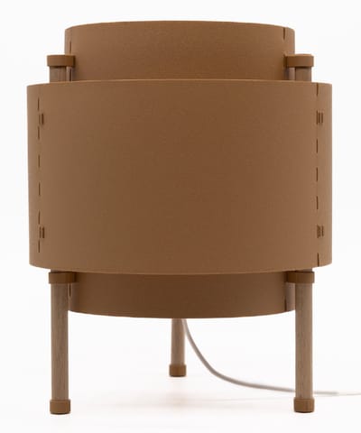 Home 3D® - Tafellamp Bruin - Beukenhout - 30 cm - E27‑fitting - Ontworpen en Gemaakt in Nederland