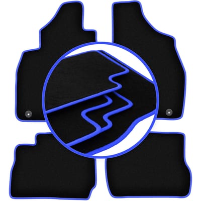 CARLUX-BLUE automatten voor: Mitsubishi Pajero Pinin SUV (1999-2006)