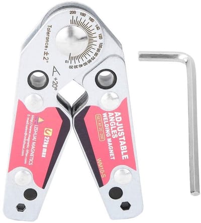 Allecto - Verstelbare lasklemmen - Magnetische lasbeugel - 20-200