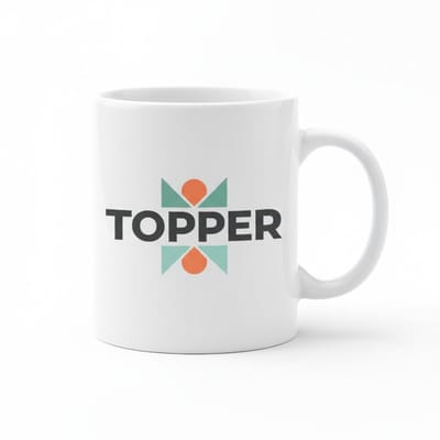 Topper – Minimalistische Motiverende Quote Koffiemok 330 ml