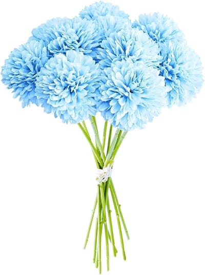 Kunstmatige Hortensia Bloemen, 12 Stuks, Zijde Bloemen, Perfect voor Bruidsboeket, Thuisdecoratie, Tuin en Kantoor, Lichtgewicht en Duurzaam