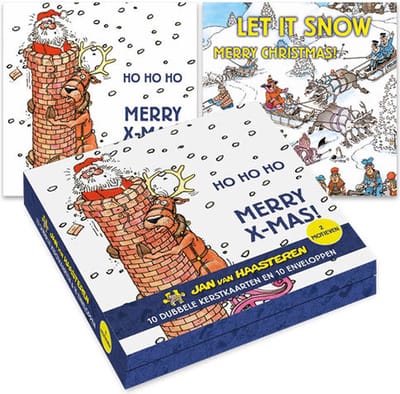 Jan van Haasteren Kerstkaarten Arrenslee
