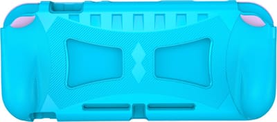 Grip TPU Bescherm Hoes Skin geschikt voor Nintendo Switch Lite - Blauw