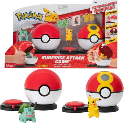 Pokemon - Surprise Attack Game - Bulbasaur & Pikachu