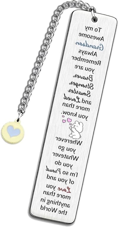 Bladwijzer Cadeau - Boek Accessoire - Lezen Markeren - Roestvrij Staal - 13 cm Lang - Zilverkleurig