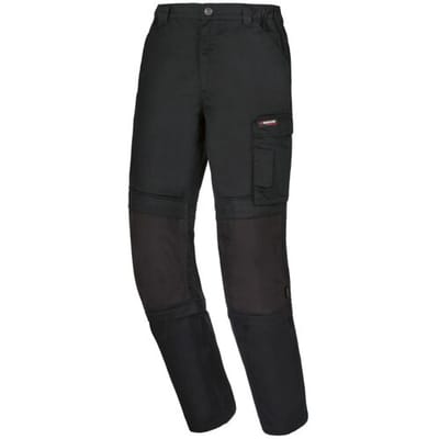 PARKSIDE PERFORMANCE Heren afritsbare werkbroek (Zwart, 52)