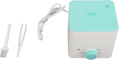 Menstruatiecup Stomer - Sterilisator Reiniger - Hygiënisch Reinigen - Stoom en Kookstand - Compact Ontwerp - Wit