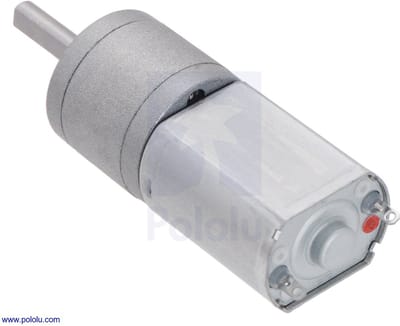 195:1 Metal Gearmotor 20Dx44L mm 6V Pololu 3457