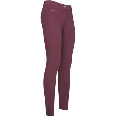 Imperial Riding Rijbroek El Capone Full Grip Donkerrood - 34