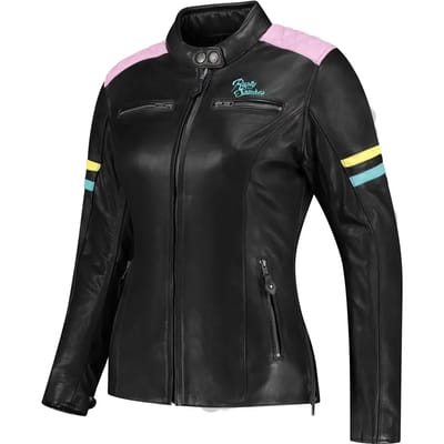 Leren motorjack voor vrouwen Rusty Stitches Jack Joyce V2