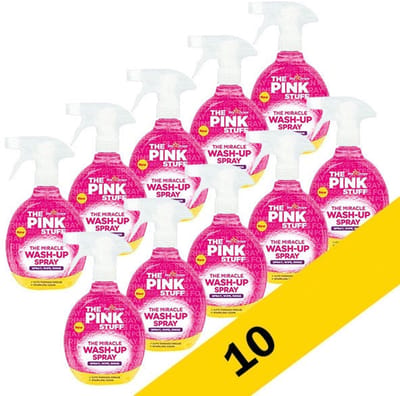 The Pink Stuff Wash Up Spray 500ml - 10 pack
