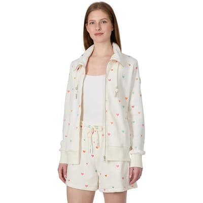 Damessweatshirt met rits Ragwear Ronette Hearts
