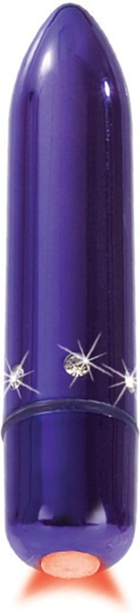 California Exotic Novelties Cyrstal High Intensity Bullet - Anale Kralen