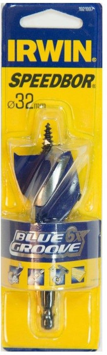 Irwin Blue Groove Speedboor 6X 32 mm x 4 - 1921997
